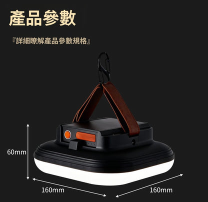 LED新款可拆卸充電寶   應急燈超長續航  戶外露營燈   帳篷燈夜市擺攤燈