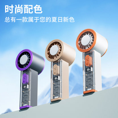 Portable Cooling Fan: Dual-Cool System for Instant Summer Relief