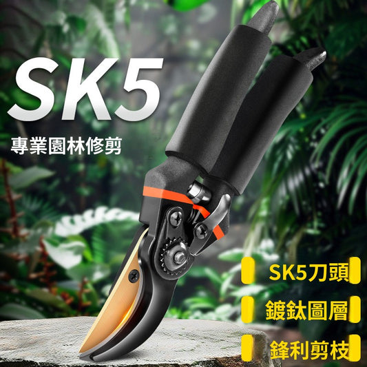 修枝剪 SK5 鋼專業園林果樹粗枝剪刀 家用樹枝剪強力修枝剪刀