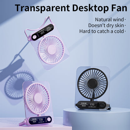 Multifunctional Handheld Fan | Dual-use for Handheld & Desktop Stand Summer Cooling Helper