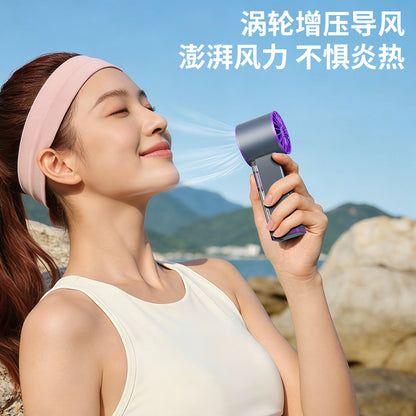 Portable Cooling Fan: Dual-Cool System for Instant Summer Relief