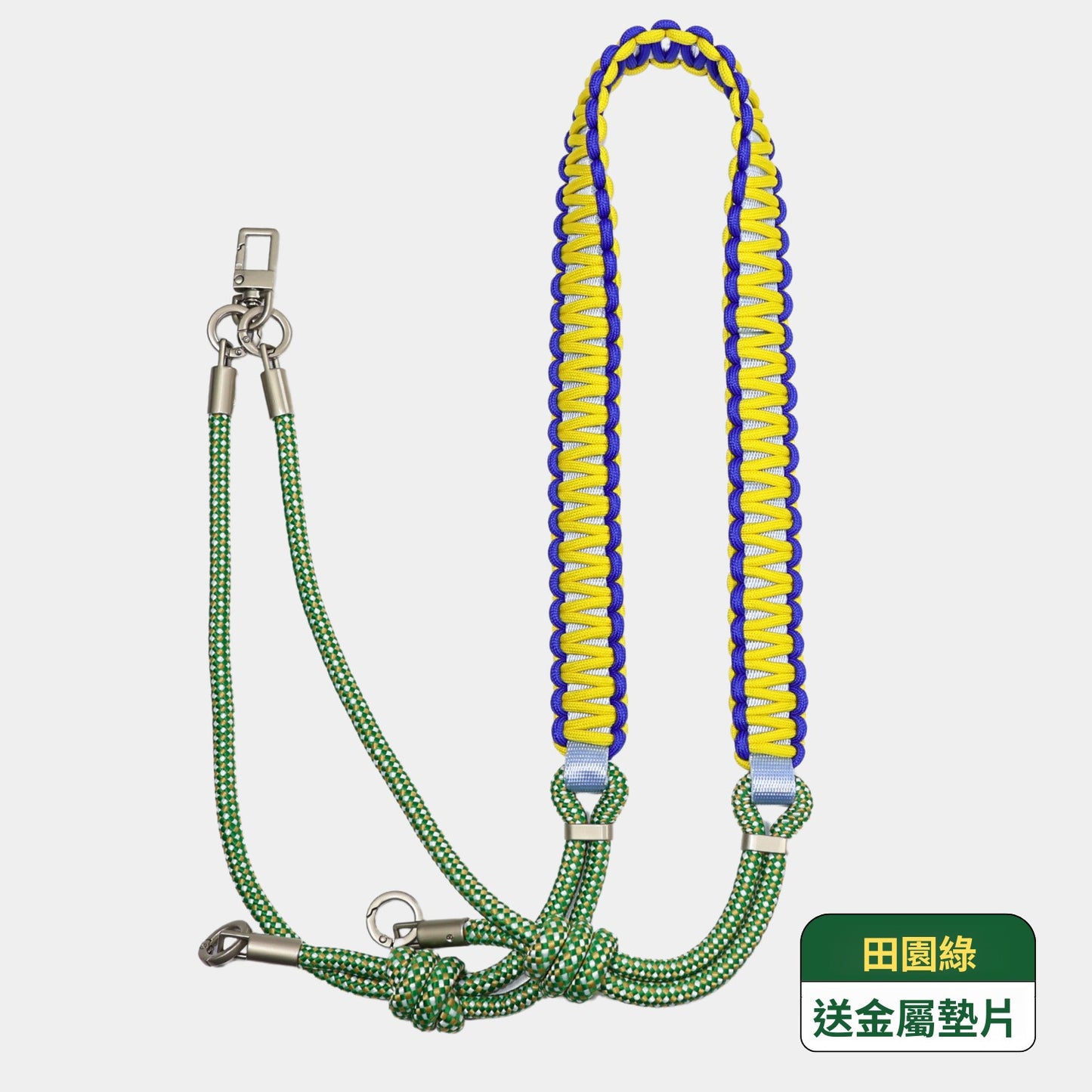新款斜挎手機掛繩 編織圓扁拼接斜挎肩帶可背可調節長款防丟手機掛