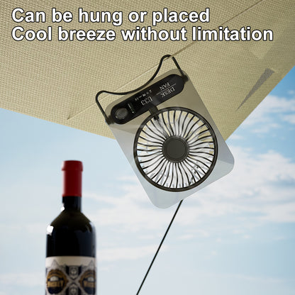 Multifunctional Handheld Fan | Dual-use for Handheld & Desktop Stand Summer Cooling Helper